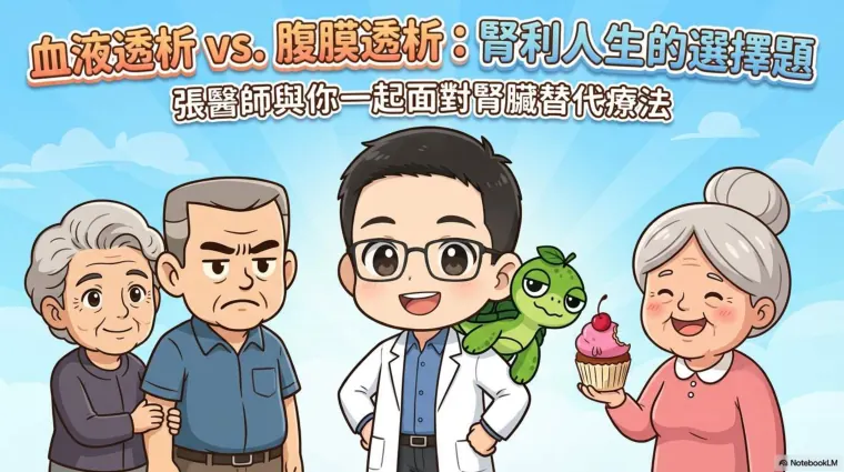 透析治療(漫畫版) 衛教漫畫封面